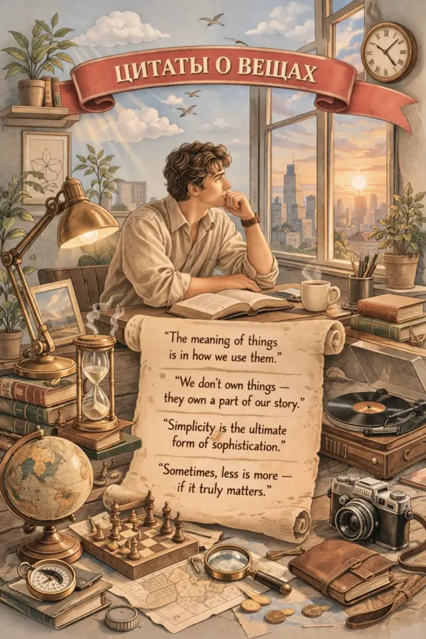 Цитаты о вещах